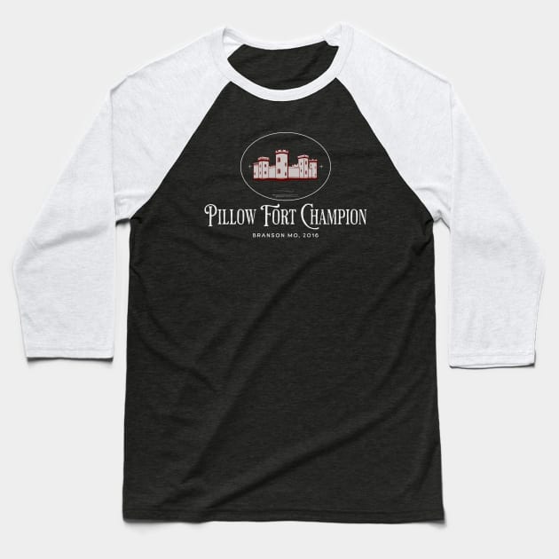 Pillow Fort Champion Baseball T-Shirt by Farm Road Mercantile 